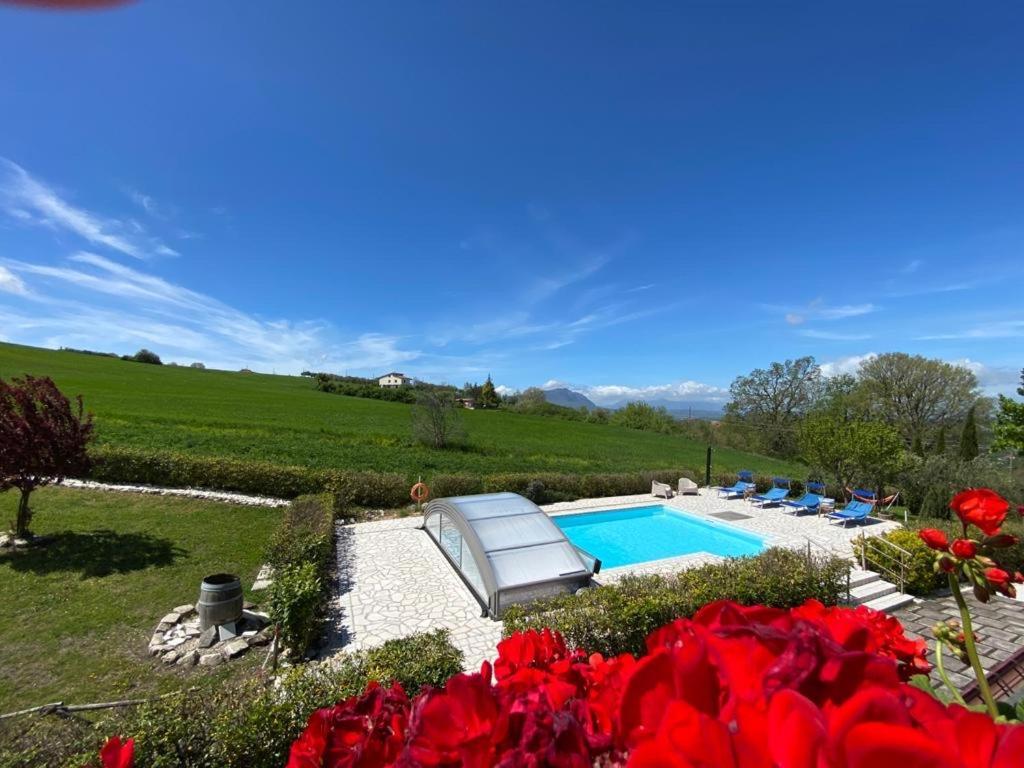 Ca Rosanna Bed & Breakfast Rocca San Felice Dış mekan fotoğraf